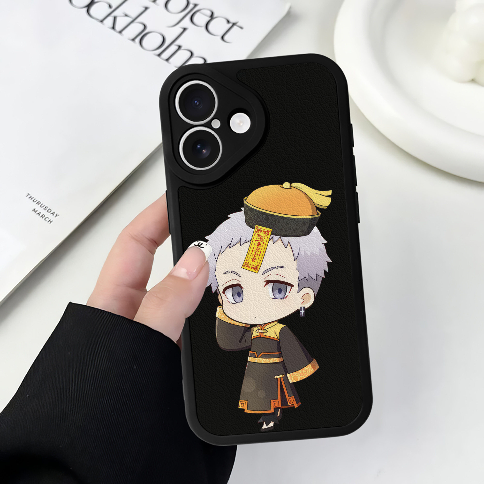 （画像用） 東京リベンジャーズ Tokyo Revengers 【iPhone 16シリーズ対応】シリコンスマホケース（レザー調） 材質：シリコン
